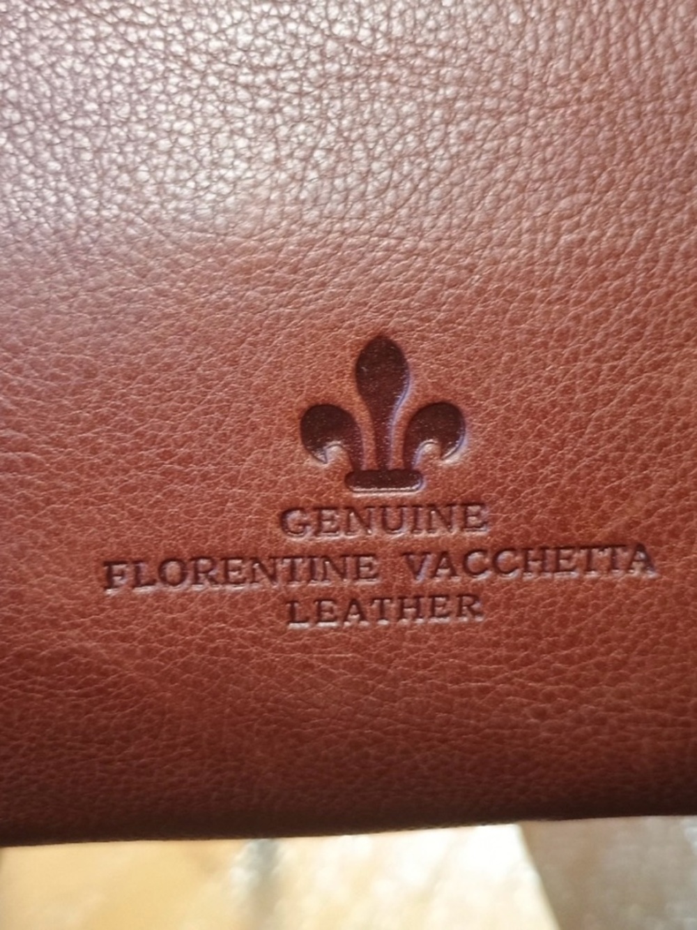 Dooney & Bourke Florentine Vacchetta LeatherTote Bag with Brass Hardware - Picture 2 of 12